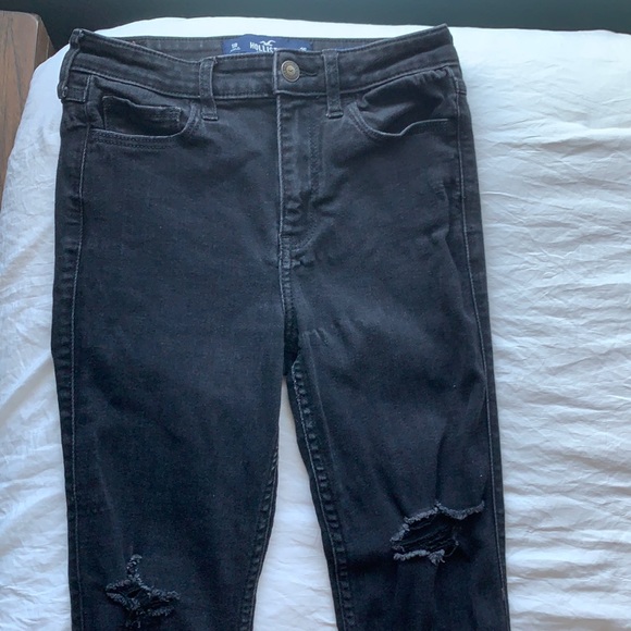 black high rise super skinny jeans - Picture 1 of 3